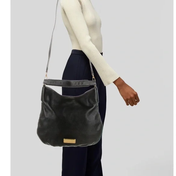 Marc By Marc Jacobs Black Leather Shoulder Bag - Picture 1 of 9